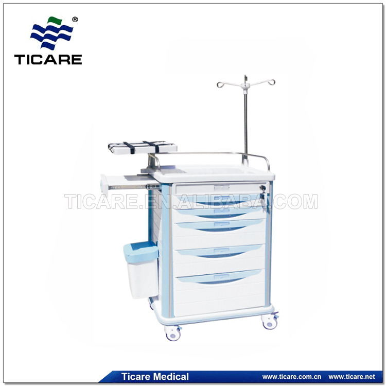 Medical Emergency Trolley equipment for hospital