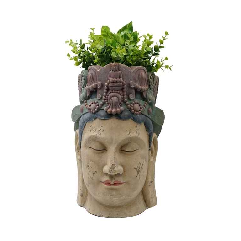 Máy trồng đầu Phật bằng nhựa cổ điển