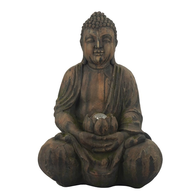 Tượng Phật ngồi thiền trang trí vườn MGO