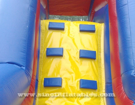 Lâu đài nhảy bơm hơi người nhện trẻ em 6x5m có cầu trượt với giá bán từ Sino Inflatables