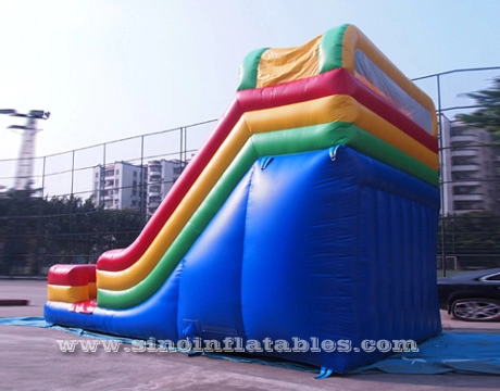 Trò chơi bơm hơi Adrenaline đường đôi cao 18 'với Cầu trượt cho trẻ em từ Sino Inflatables