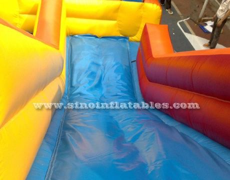 Cầu trượt chú hề bơm hơi cho trẻ em ở sân sau cao 6 mét tuân thủ tiêu chuẩn EN14960 từ Sino Inflatables