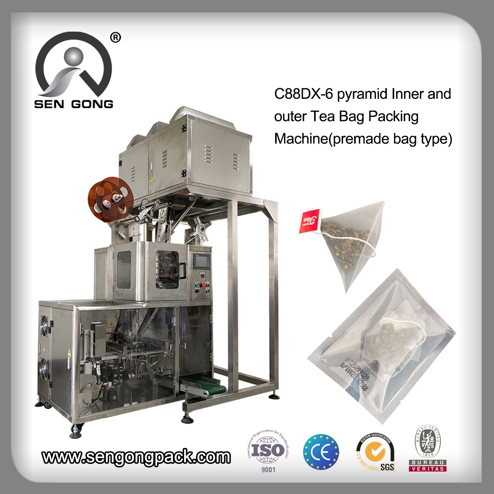 Nhà sản xuất máy đóng gói trà bioweb tự động C88DX (Loại túi)
