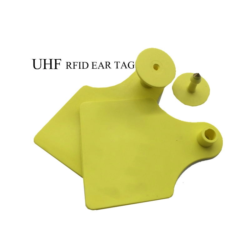 Thẻ tai thông minh động vật UHF RFID QR Code tầm xa cho lợn cừu