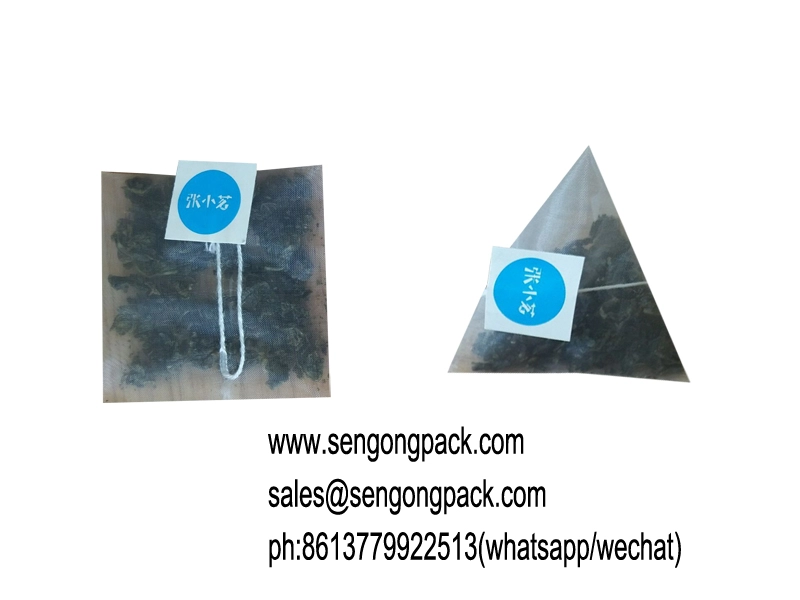 Máy sản xuất túi trà hình kim tự tháp PLA C20 tự động