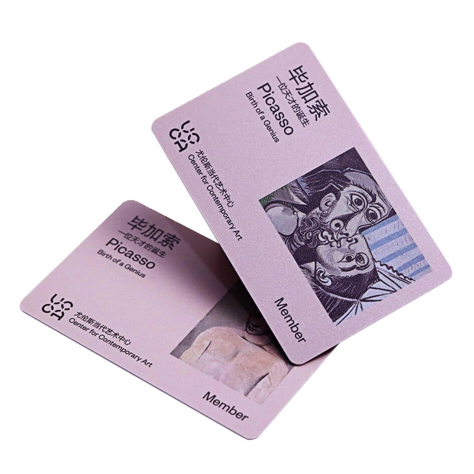 Thẻ bán vé tham quan thành viên RFID bằng nhựa cho bảo tàng