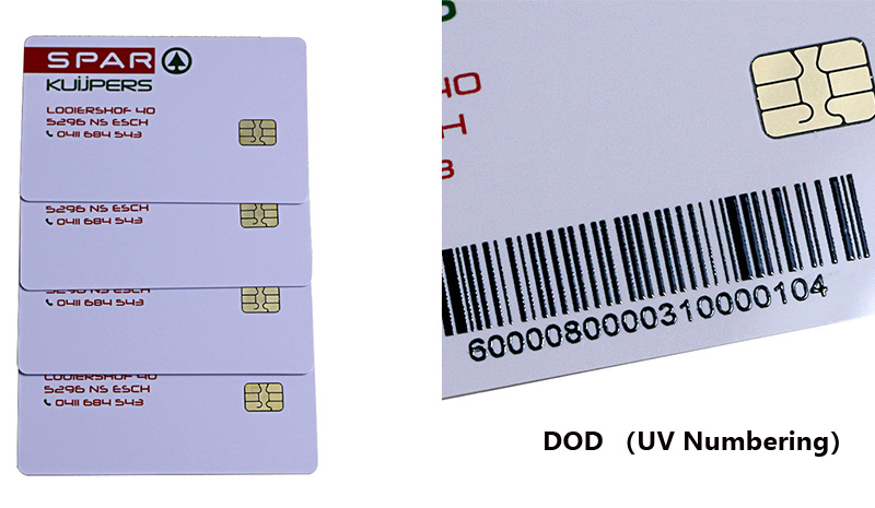 Thẻ IC ISSI 4442 có mã vạch