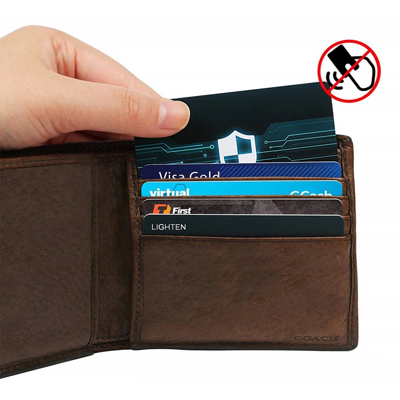 Thẻ bảo vệ thẻ tín dụng an toàn không tiếp xúc 13,56 MHz