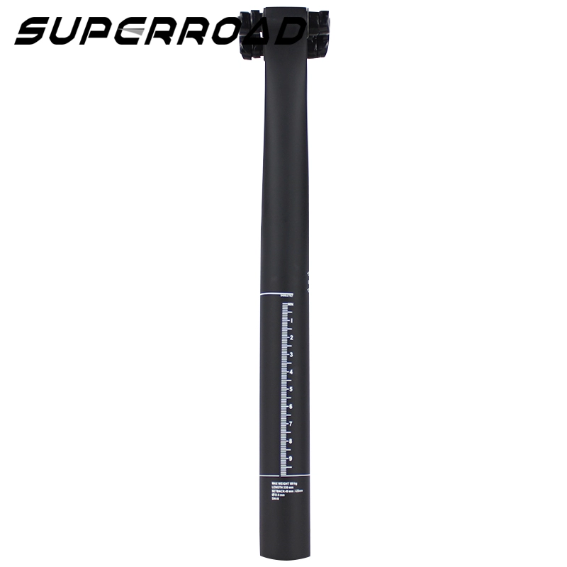 Xe đạp carbon Superroad 330mm Cột an toàn lùi 5/25 độ