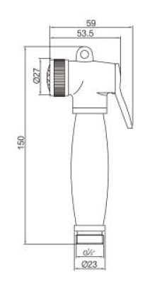 Bình xịt bidet & Shattaf