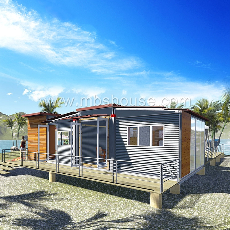 Nhà di động tiết kiệm Cabin Thiết kế nhà container sống có thể mở rộng theo mô-đun