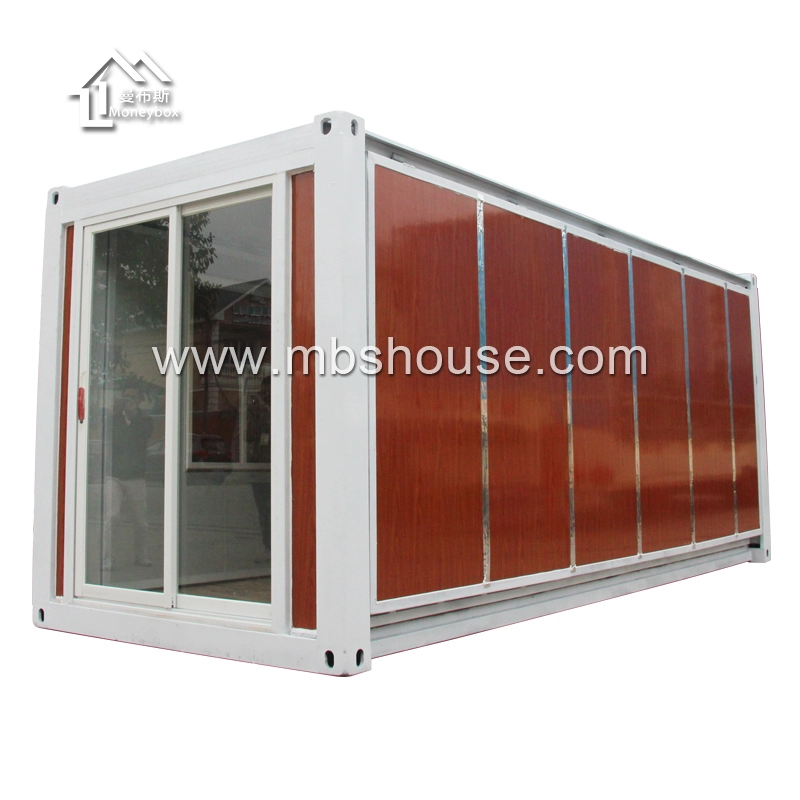 Ngôi nhà mô-đun container sống có thể mở rộng với hai phòng ngủ