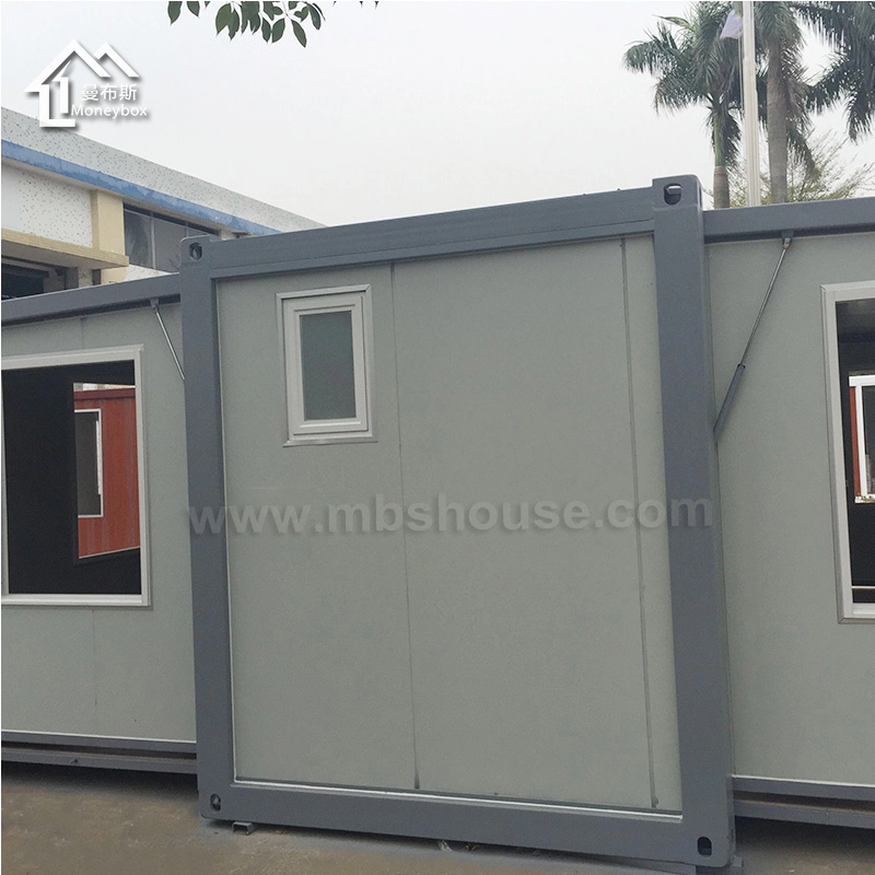 Thiết kế tùy chỉnh Thép màu Tòa nhà tiền chế Nhà container có thể mở rộng