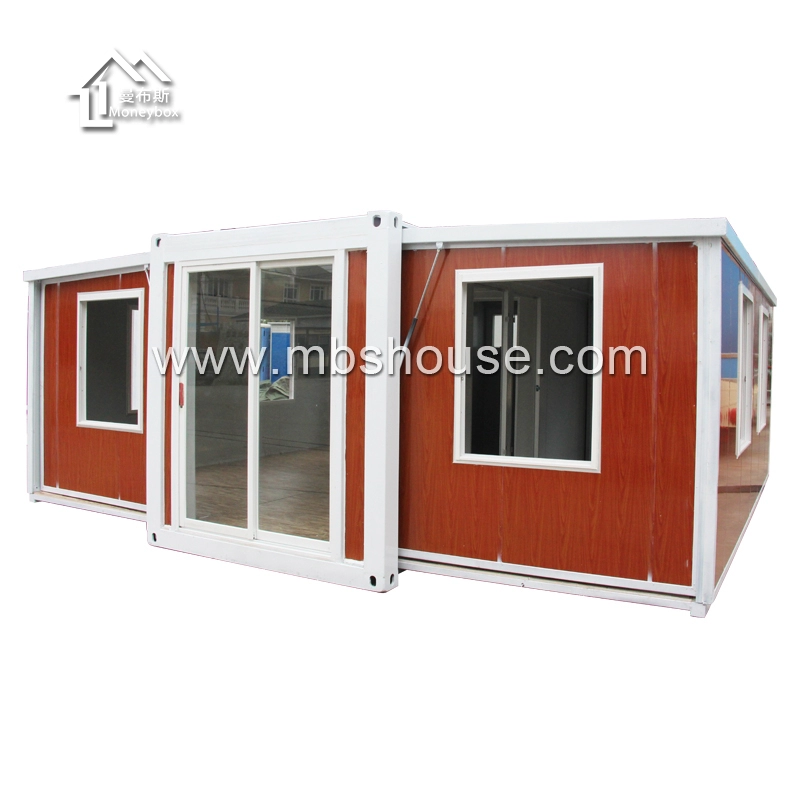 Ngôi nhà mô-đun container sống có thể mở rộng với hai phòng ngủ