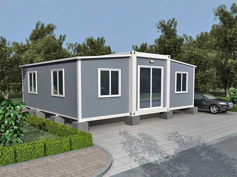 Nhà ở có thể mở rộng Prefab xuất khẩu nhà di động đầy đủ tiện nghi