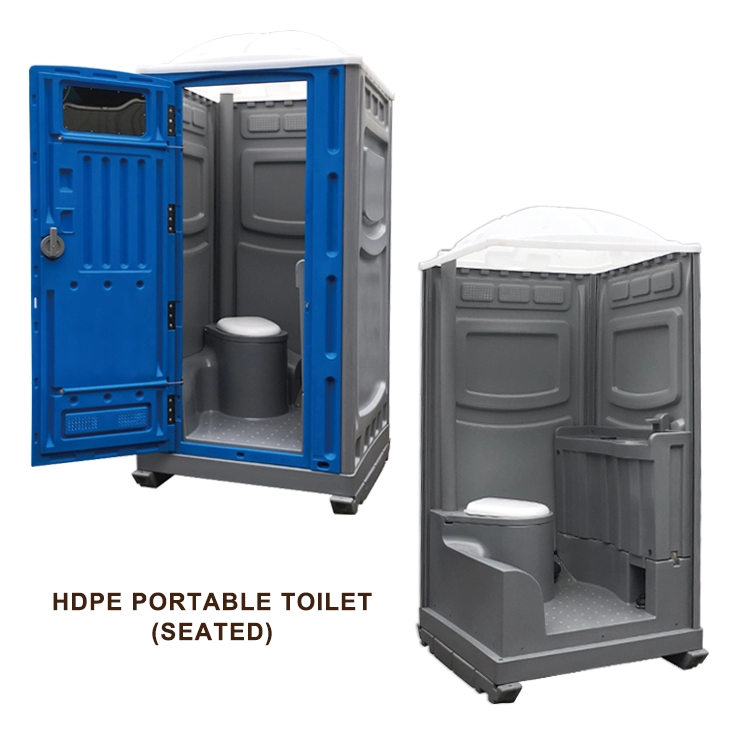 Nhà vệ sinh di động HDPE phong cách mới nhà vệ sinh phân trộn sinh học WC nhà vệ sinh di động
