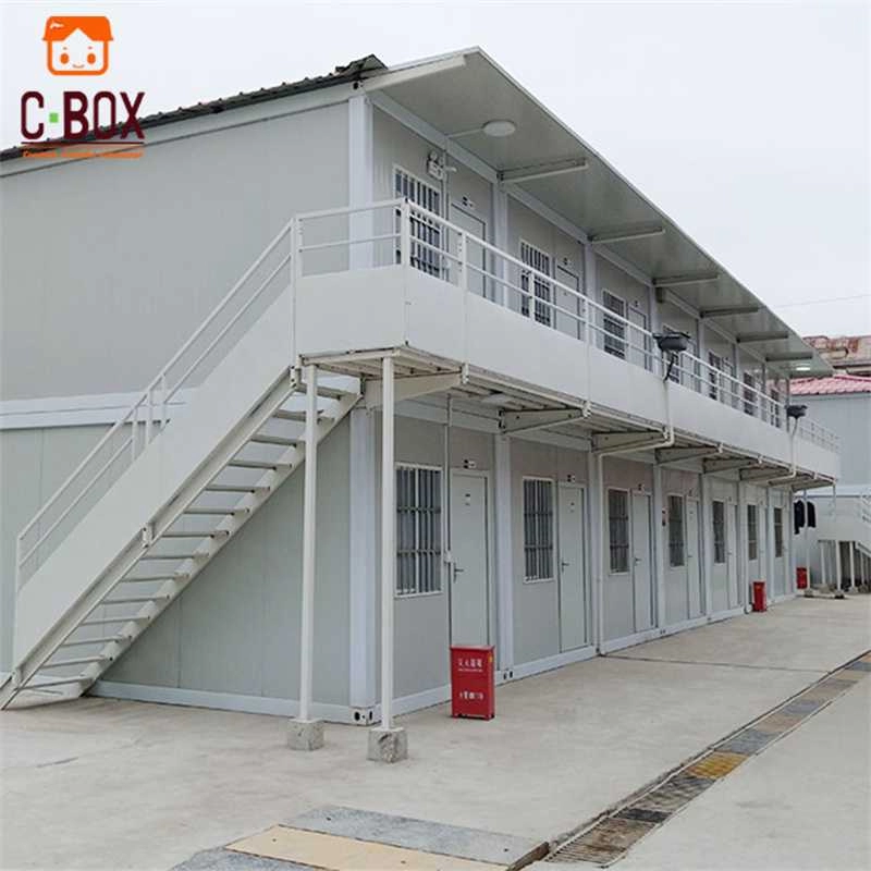 Nhà Prefab Trung Quốc Dễ dàng lắp đặt Container lưu trữ gói phẳng 20Ft sang trọng