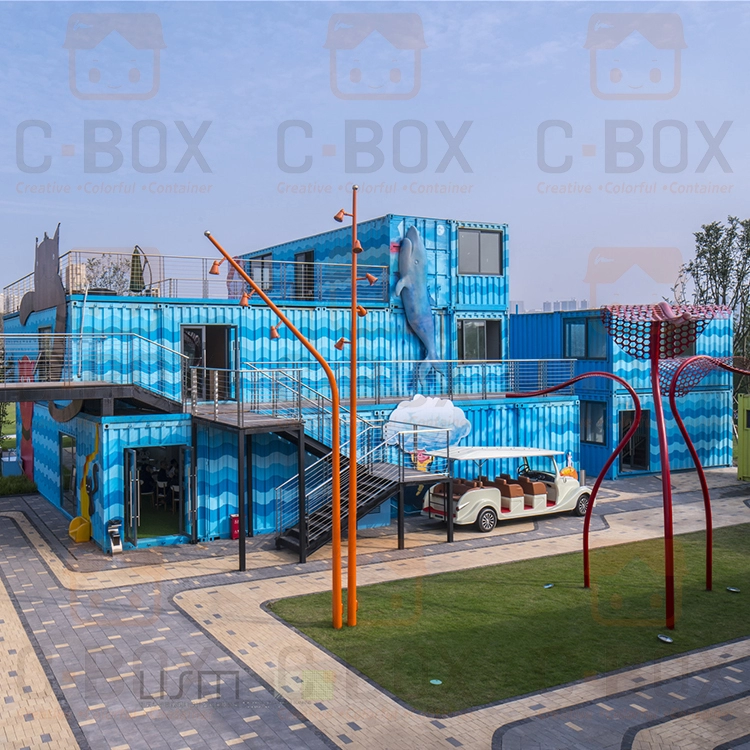 nhà container sống có thể mở rộng gói phẳng container lưu trữ gói phẳng