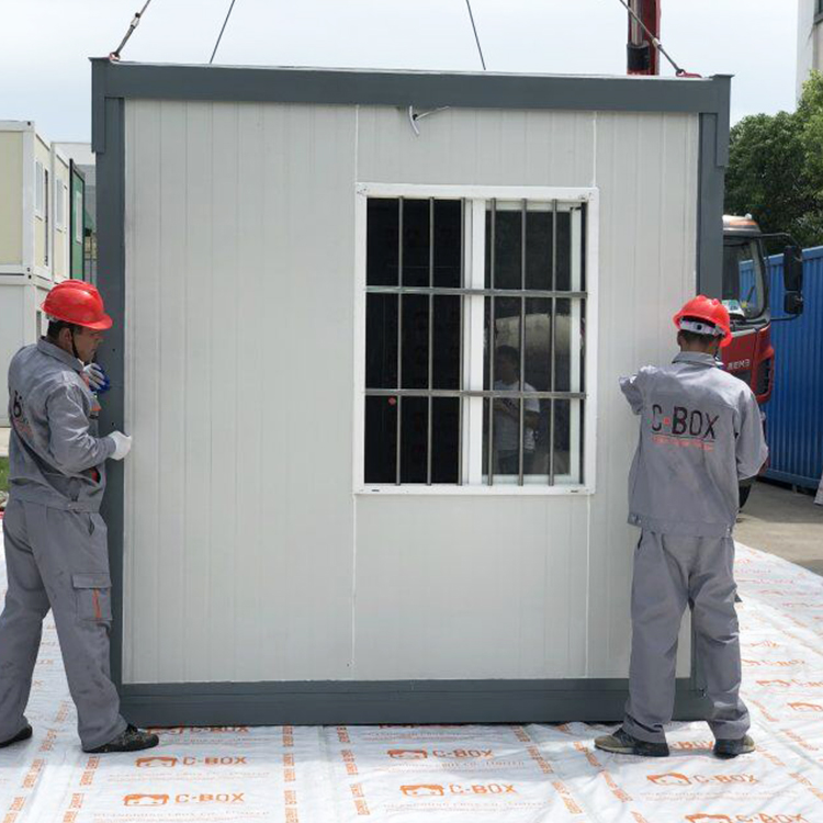 nhà container vận chuyển gấp