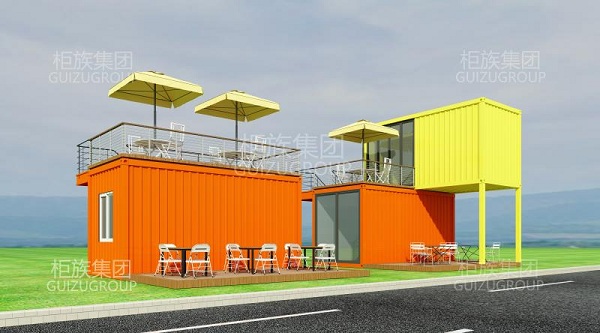 Quán cà phê container Prefab