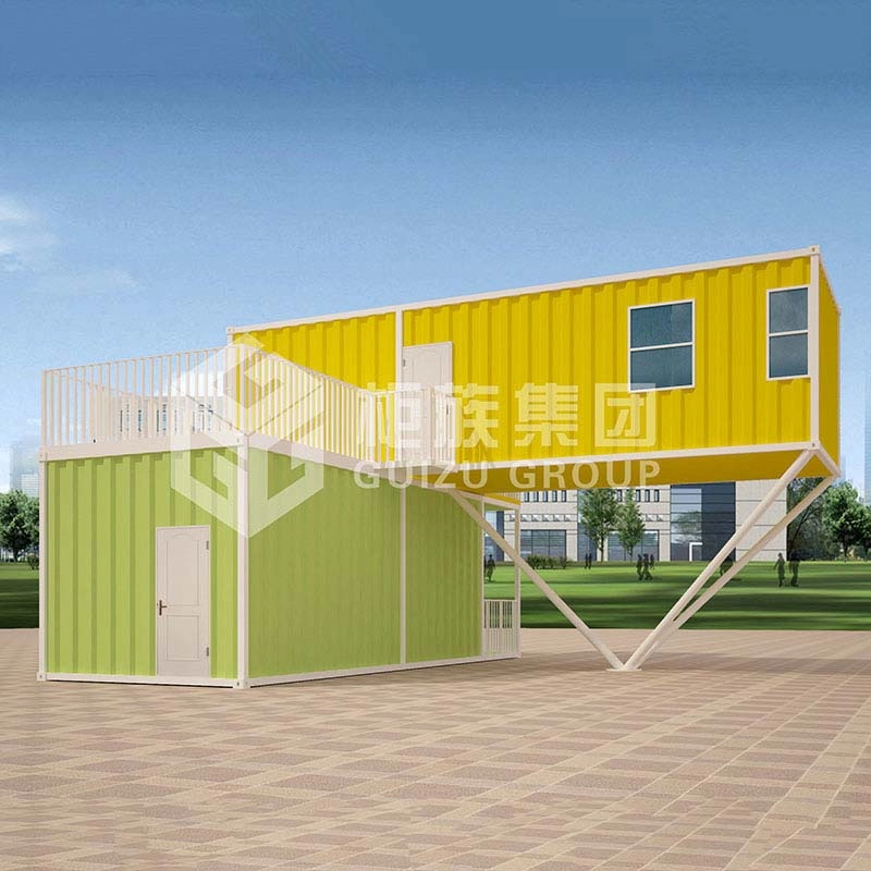 Nhà sản xuất Trung Quốc Duplex Container sửa đổi nhà tiền chế để sống bằng thép