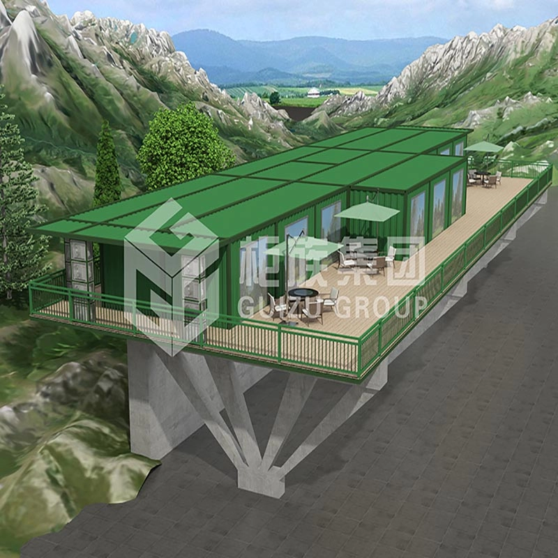 Khách sạn container vận chuyển được thiết kế tốt cho khu nghỉ dưỡng