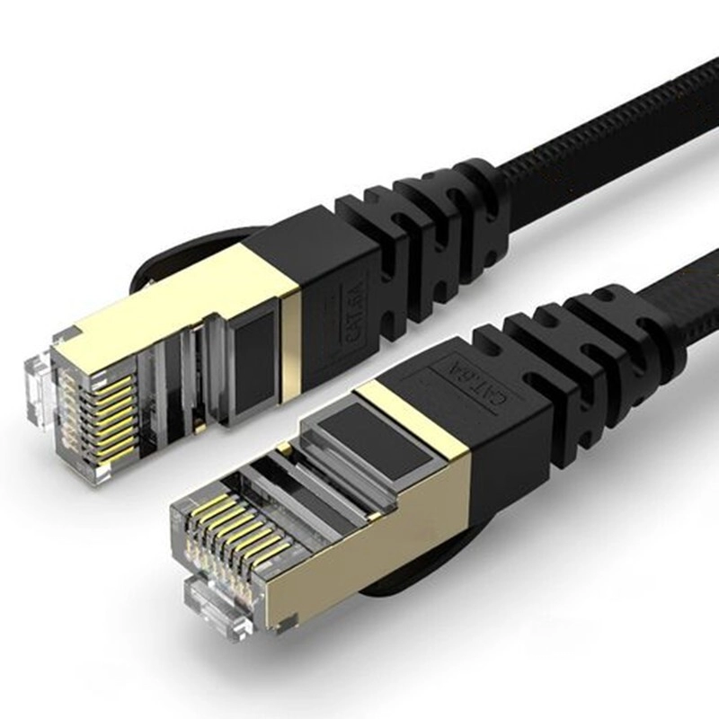 Cáp nối Ethernet Cat6A RJ45-RJ45 UTP STP/FTP, SFTP và SSTP