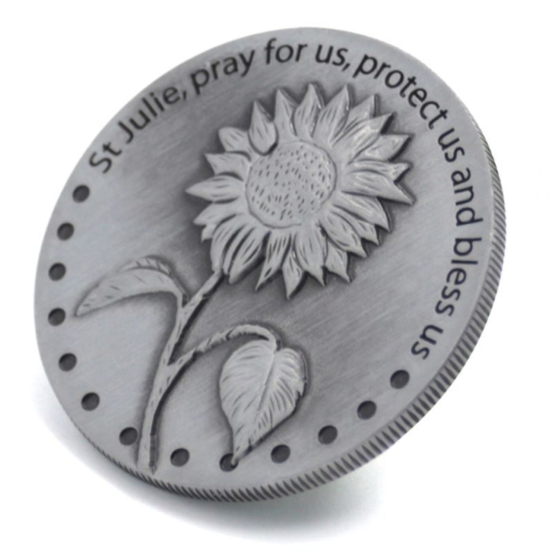 Nhà cung cấp đồng xu kỷ niệm kim loại bạc cổ