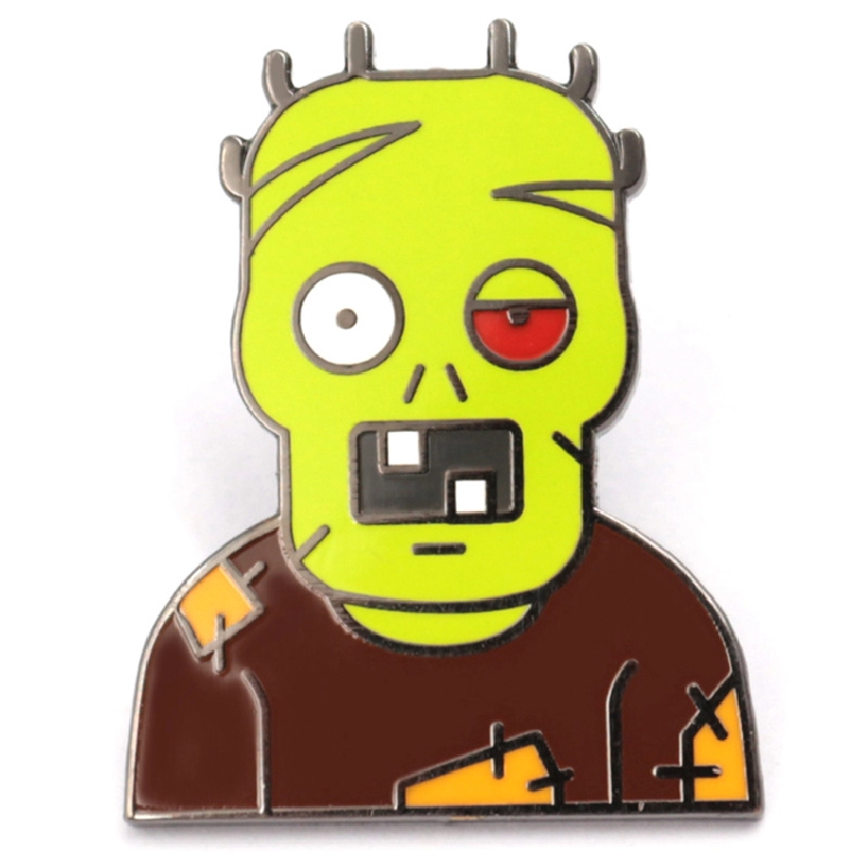 Nhà máy tùy chỉnh pin men Halloween Zombie