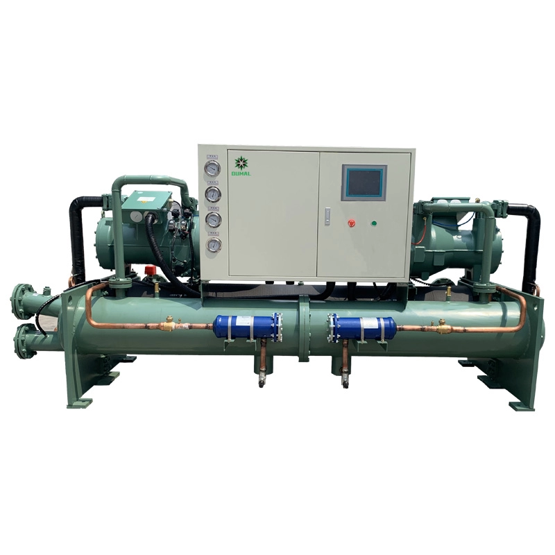 Hệ thống chiller trung tâm giải nhiệt nước 100 HP