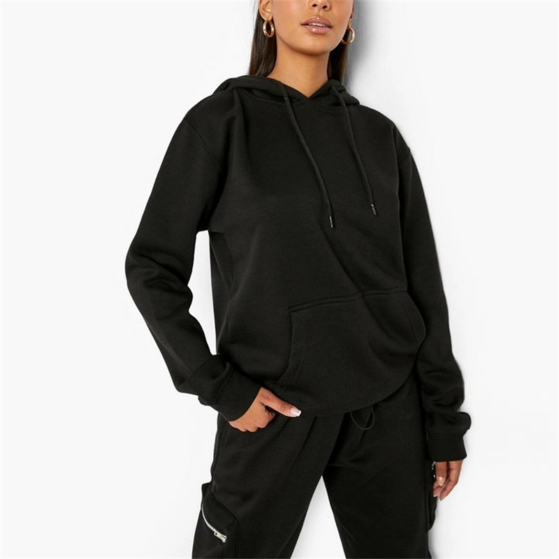 Áo hoodie in họa tiết lưng unisex cỡ lớn