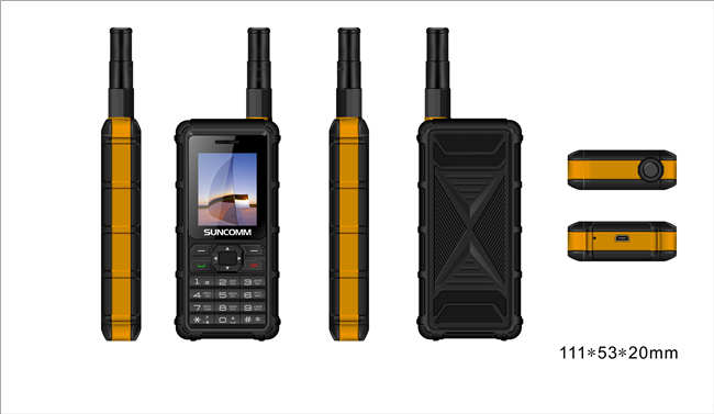 Điện thoại thanh màu đen CDMA450Mhz tín hiệu mạnh
