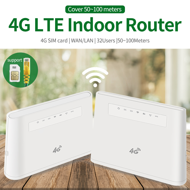 Bộ định tuyến không dây 4G LTE tầm cao trong nhà